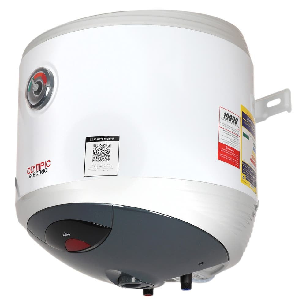 Olympic Electric, Hero 40, Water Heater, 40 Liters, White. Olympic Electric, Hero 40, Water Heater, 40 Liters, White.